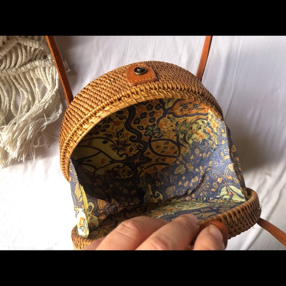 Rattan hand bag - Picture 4 of 13
